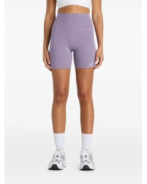New Balance High Rise Shorts - Blue