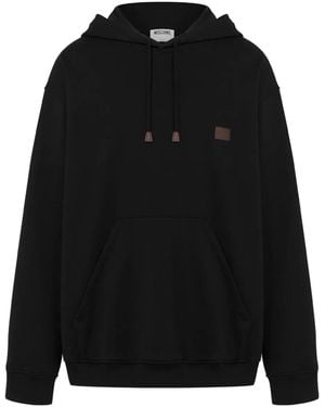 Moschino Cotton Hoodie - Black