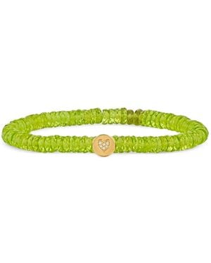 Sydney Evan Peridot Armband Mit Diamanten - Gelb