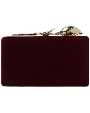 Erdem Bolso Bloom Minaudière Mini - Morado
