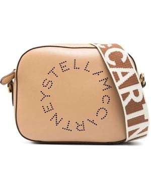 Stella McCartney Bolso de hombro Logo pequeño - Neutro