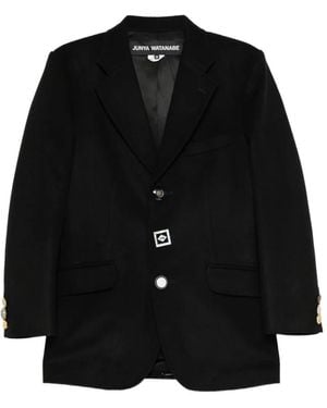 Junya Watanabe Embellished-Button Blazer - Black