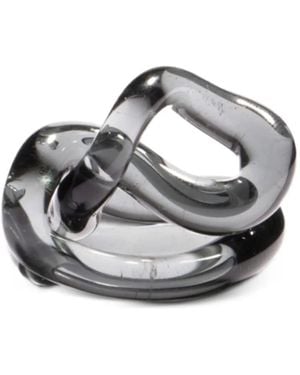 Salvárea Medium Interconexión Handblown Glass Ring - Grey