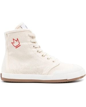 Vivienne Westwood Animal Gym Hi-Top Trainers - White