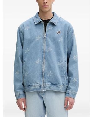 Vans Pomona Denim Station Jacket - Blue