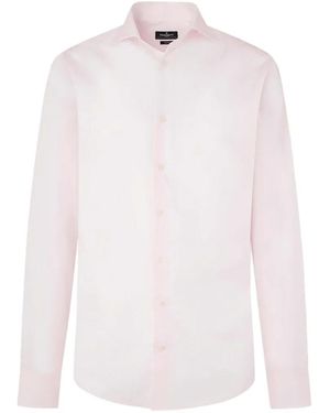 Hackett Tailored-Fit Poplin Shirt - White
