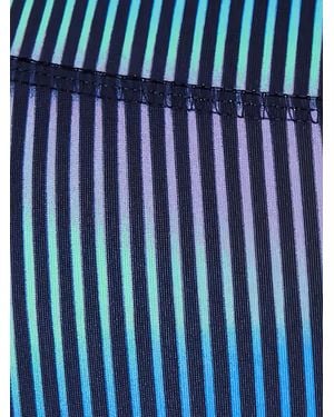 Sweaty Betty Zero Gravity Illuminate 7/8 Abstract Camo-Print Leggings - Blue