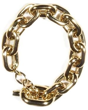 Rabanne Bracelet En Chaîne - Métallisé