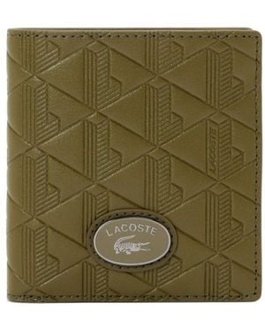 Lacoste Logo Plaque Card Holder - Green