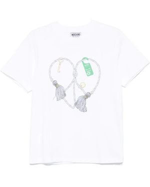 Moschino グラフィック Tシャツ - ホワイト