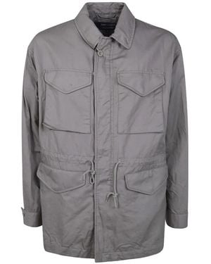 Comme des Garçons Drawstring Field Jacket - Gray