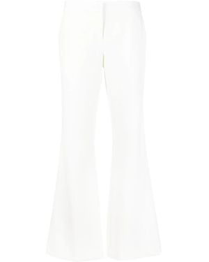 Prabal Gurung High-Waisted Flared Pants - White