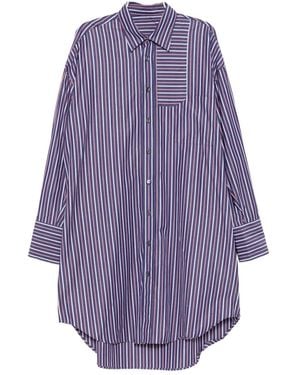 Marina Yee Striped Shirt - Purple