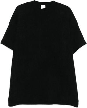 Nanushka Camiseta de punto - Negro