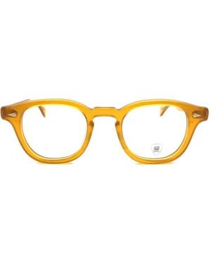 JULIUS TART Occhiali Squadrati - Giallo