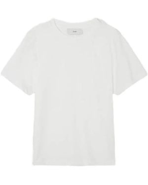 DUNST Logo-Embroidered Loose-Fit T-Shirt - White