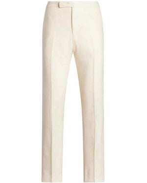 Polo Ralph Lauren Linen Trousers - Natural