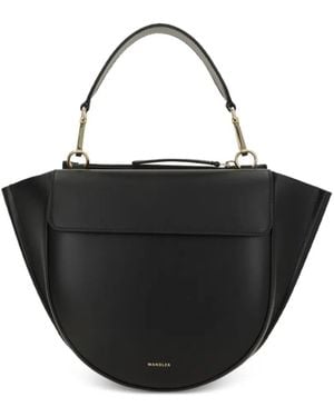 Wandler Hortensia レザーハンドバッグ S - ブラック