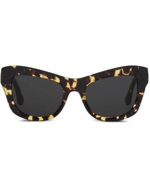 Burberry Gafas de sol Shield Hinge - Negro
