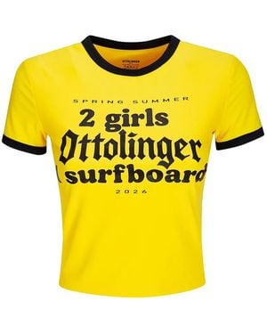 OTTOLINGER Printed T-Shirt - Yellow