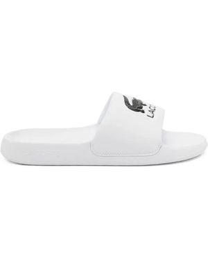 Lacoste Serve Slides - White