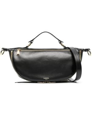 Lancel Medium Origami Crossbody Bag - Black