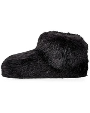 UGG Amary Faux-Fur Boots - Black