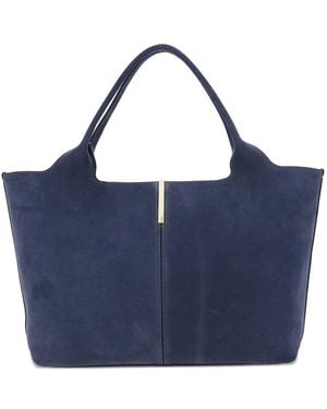 Tod's EBR metal-detail tote bag - Blau