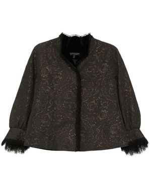 Shiatzy Chen Scape-Of-Curve Jacket - Black