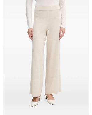 Joseph Ribkoff Seam-Details Trousers - Natural