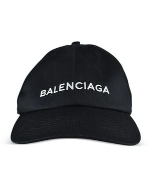 Balenciaga ロゴ キャップ - ブラック