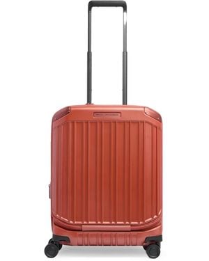 Piquadro Dual-Opening Cabin Suitcase - Red