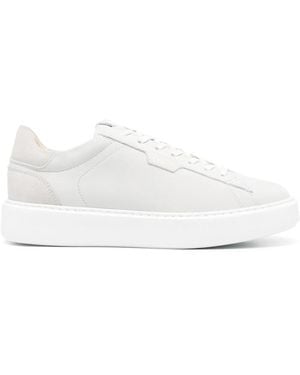 Nubikk Vince Tora Nubuck Trainers - White