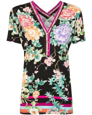 Johnny Was T-Shirt The Janie Favorite - Noir