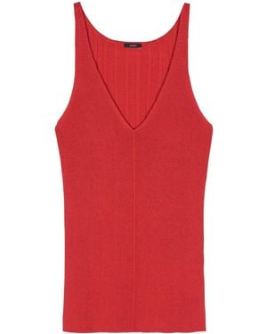 JOSEPH Satiny Tank Top - Red