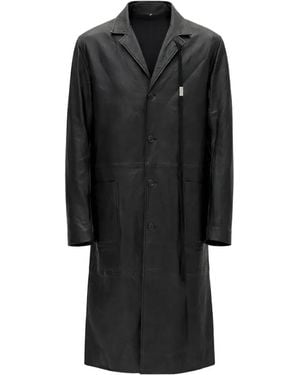 Ann Demeulemeester Adonis Coat - Black