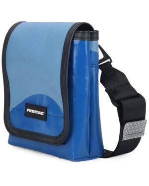 Freitag Sacoche F140 Fran À Patch Logo - Blue
