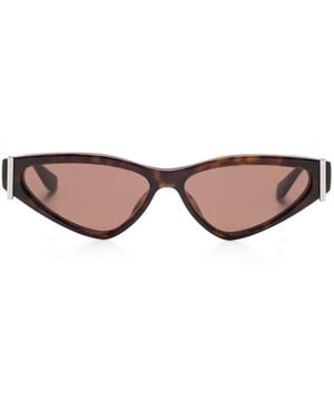 McQueen Gafas de sol con montura cat eye - Neutro