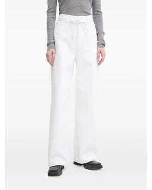 Day Birger et Mikkelsen Straight-Leg-Jeans Mit Kordelzug - Weiß