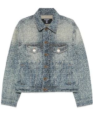 Balmain Denim Jacket - Blue