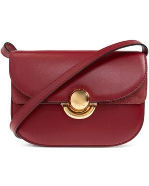 Furla Sfera Leren Schoudertas - Rood