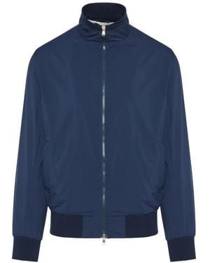 Barba Napoli Zip-Fastening Jacket - Blue