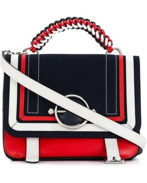 JW Anderson Woven Handle Tote - Red