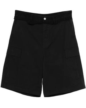MM6 by Maison Margiela Short À Poches Cargo - Black