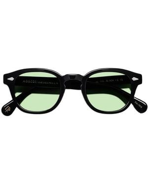 Moscot Lunettes De Soleil Lemtosh À Monture Ronde - Black