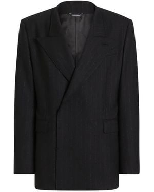 メンズ Dolce & Gabbana ドルチェ&ガッバーナ ストライプ ダブル