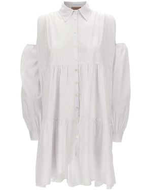 Le twins Fara Minikleid - Weiß