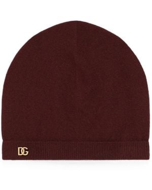 Dolce & Gabbana Knit Hat - Red