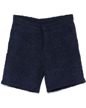 Daily Paper Lace Shield Shorts - Blau