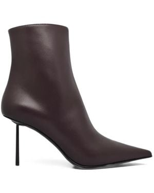 Le Silla Amelia Pointed-Toe Boots - Brown